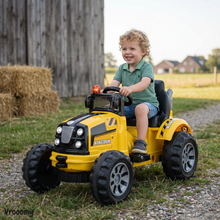 Kijana Kingdom Tractor - Yellow