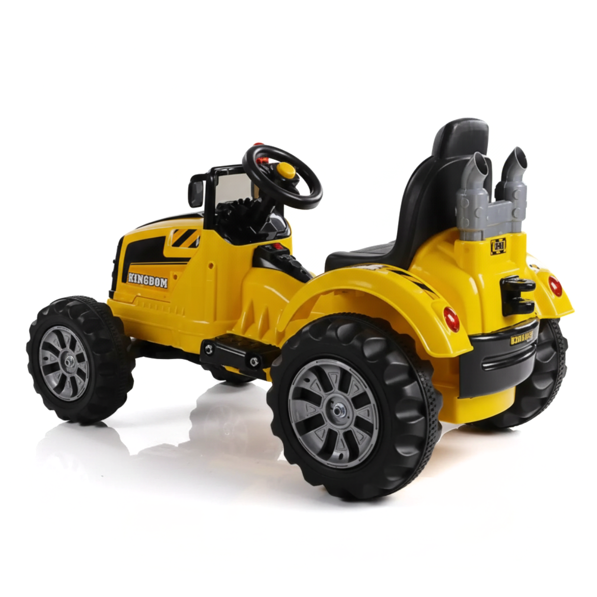 Kijana Kingdom Tractor - Geel