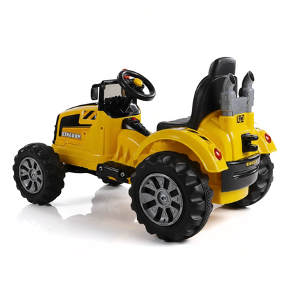 Kijana Kingdom Tractor - Geel