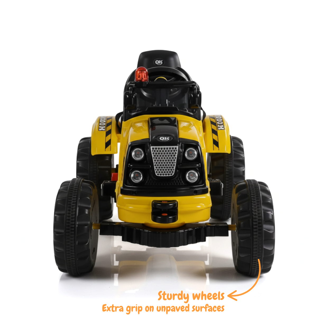 Kijana Kingdom Tractor - Geel