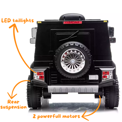 Mercedes-Benz Unimog U5000 - Preto