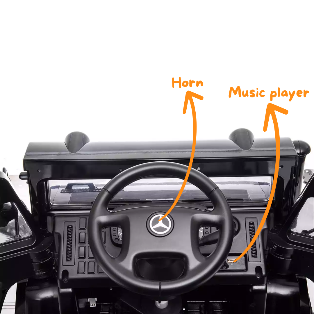 Mercedes-Benz Unimog U5000 - Preto