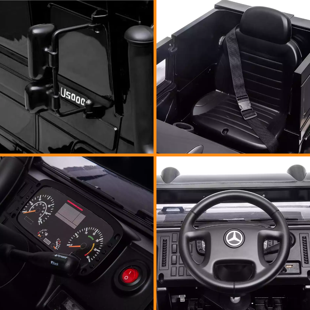 Mercedes-Benz Unimog U5000 - Preto