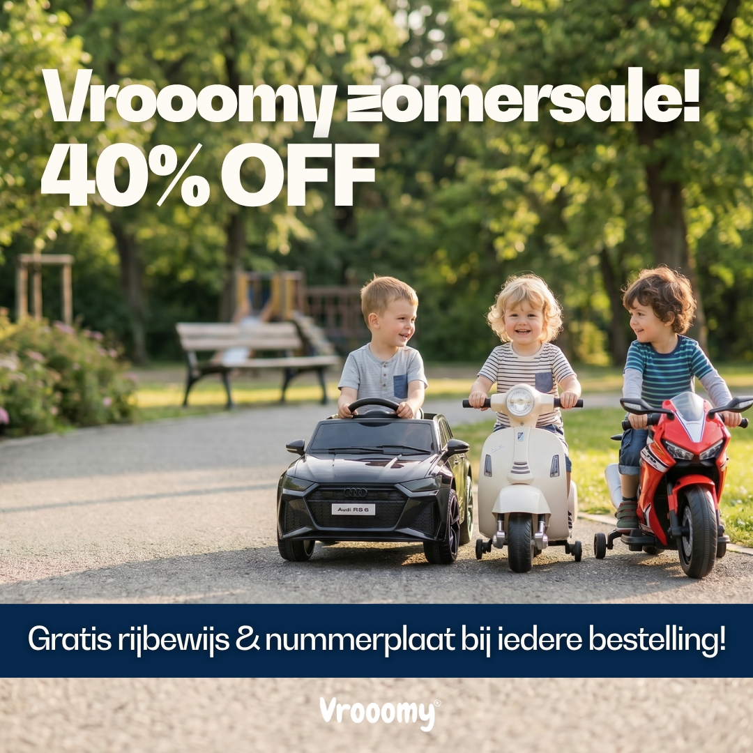 Vrooomy zomer sale