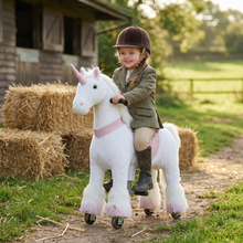 Vrooomy® Mechanisches Einhorn S - Rosa