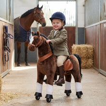 Vrooomy® Mechanische Pony L - Donkerbruin